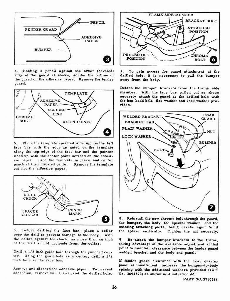 1955 Chevrolet Accessories Manual Page 16